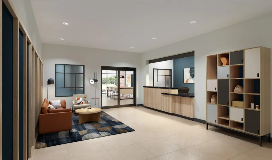 Marriott StudioRes extended-stay hotel, Fayetteville NC — building exterior